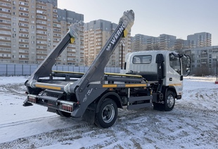 JAC N90-S (9т) БУНКЕРОВОЗ 8 м³